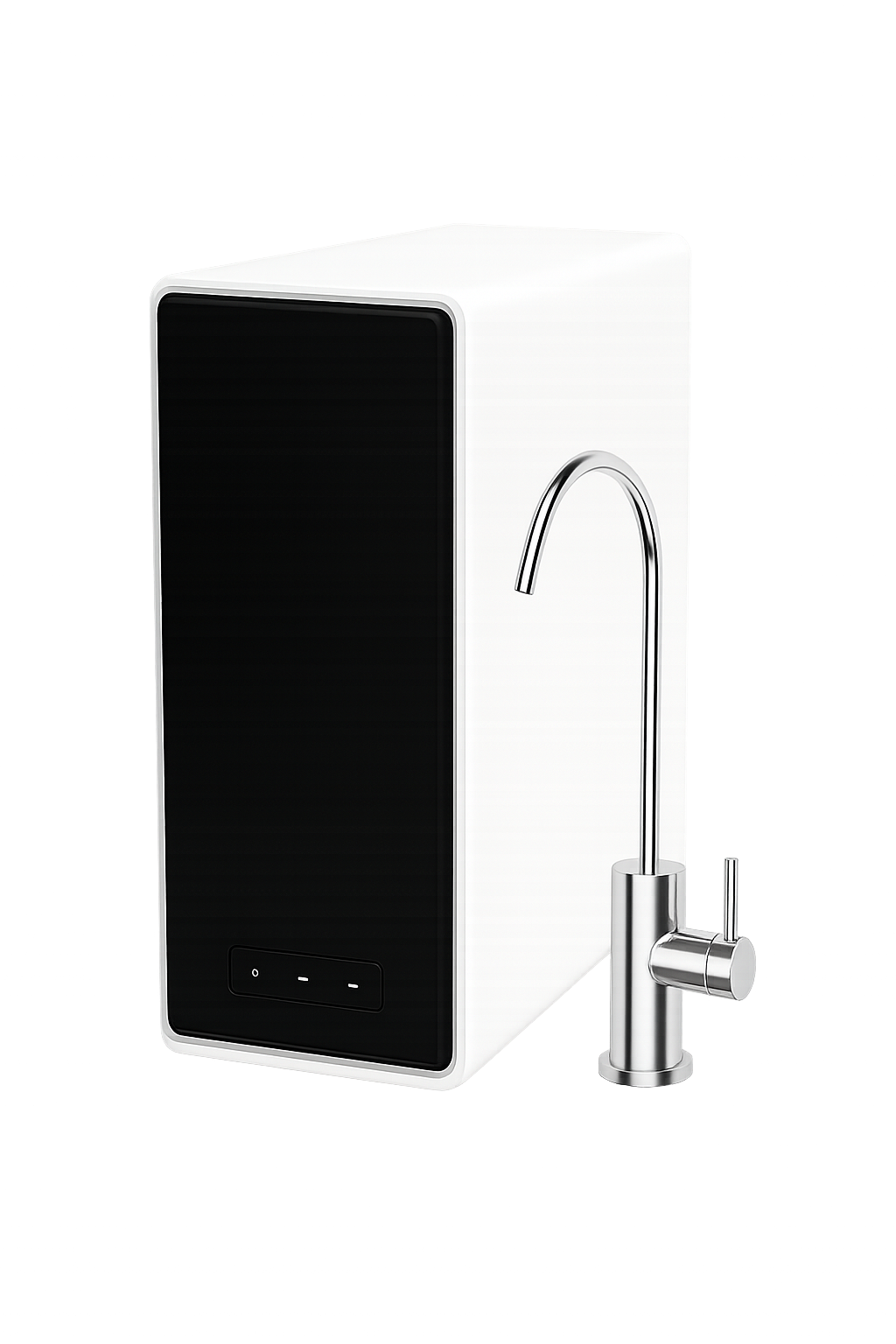 HWC AlkaPro 800 tankless reverse-osmosis system with drinking-water faucet